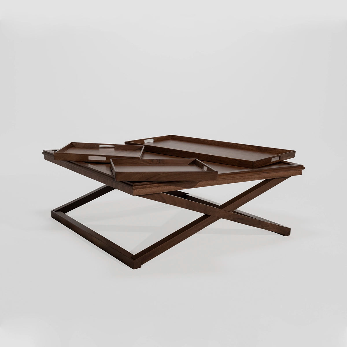 Mesa de Centro Charolas de Parota